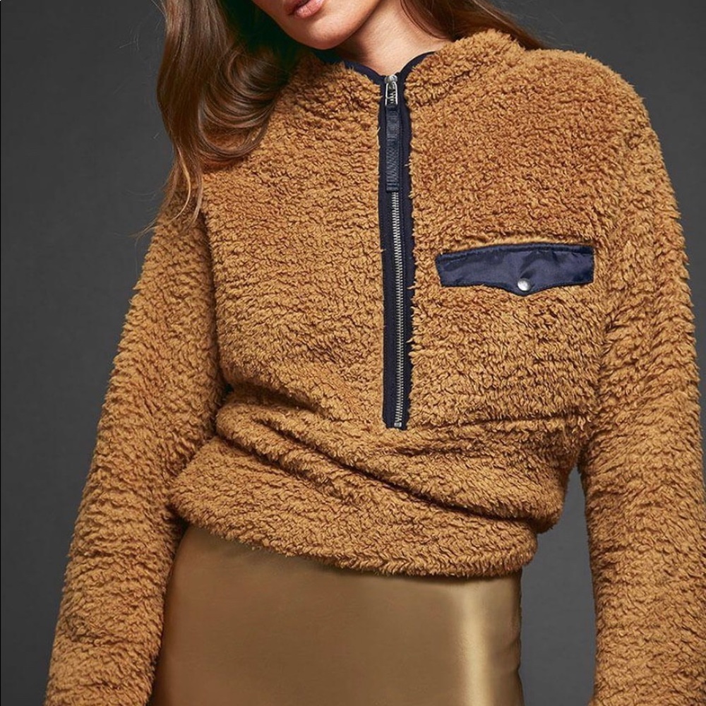 Anine Bing Sierra Half Zip pull over